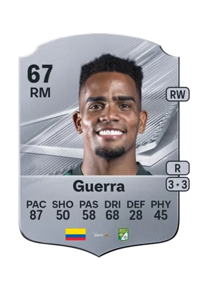 Guerra - 67 - Rare EA FC 27 card