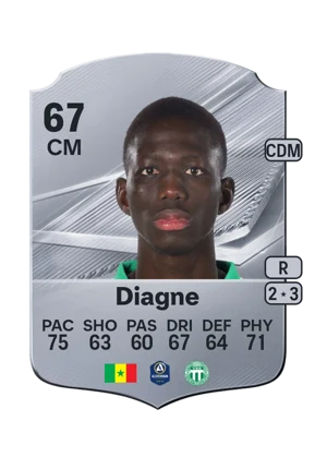 Diagne - 67 - Rare EA FC 27 card