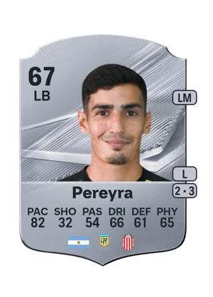 Pereyra - 67 - Rare EA FC 27 card