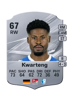 Kwarteng - 67 - Rare EA FC 27 card