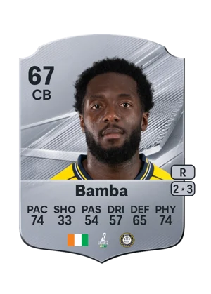 Bamba - 67 - Rare EA FC 27 card