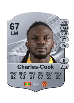 Charles-Cook - 67 - Rare EA FC 27 card
