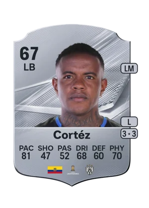 Cortéz - 67 - Rare EA FC 27 card