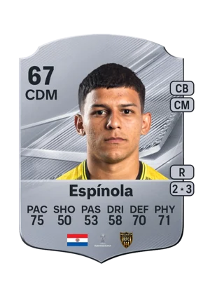 Espínola - 67 - Rare EA FC 27 card