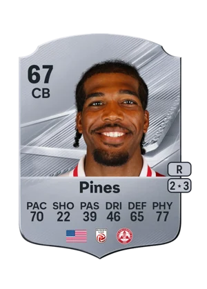 Pines - 67 - Rare EA FC 27 card