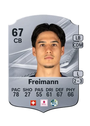 Freimann - 67 - Rare EA FC 27 card