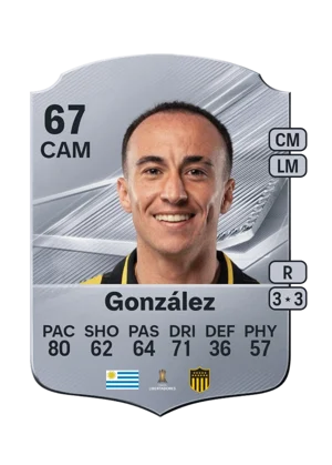 González - 67 - Rare EA FC 27 card