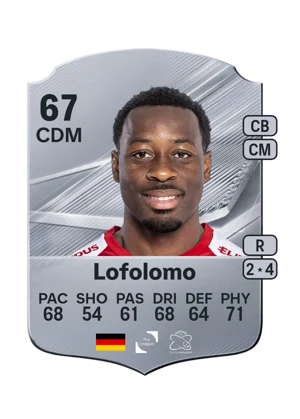 Lofolomo - 67 - Rare EA FC 27 card