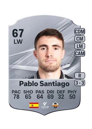 Pablo Santiago - 67 - Rare EA FC 27 card