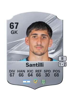 Santilli - 67 - Rare EA FC 27 card