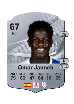 Omar Janneh - 67 - Rare EA FC 27 card