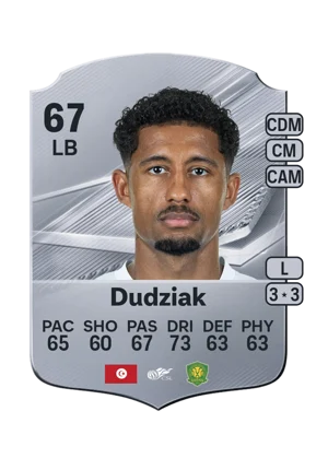 Dudziak - 67 - Rare EA FC 27 card