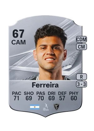 Ferreira - 67 - Rare EA FC 27 card