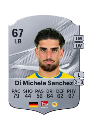 Di Michele Sanchez - 67 - Rare EA FC 27 card