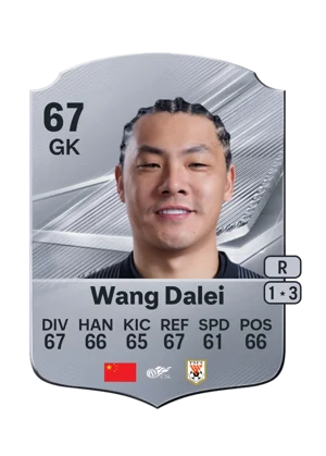 Wang Dalei - 67 - Rare EA FC 27 card