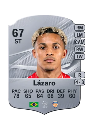 Lázaro - 67 - Rare EA FC 27 card