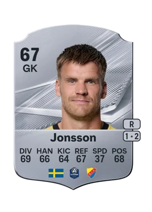 Jonsson - 67 - Rare EA FC 27 card