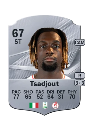 Tsadjout - 67 - Rare EA FC 27 card