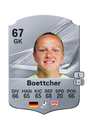 Boettcher - 67 - Rare EA FC 27 card