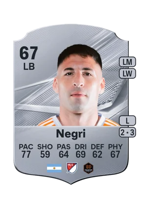 Negri - 67 - Rare EA FC 27 card