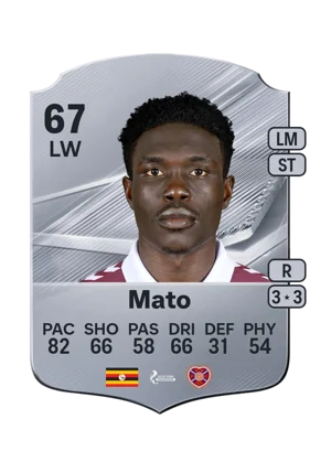 Mato - 67 - Rare EA FC 27 card