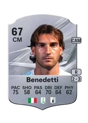 Benedetti - 67 - Rare EA FC 27 card