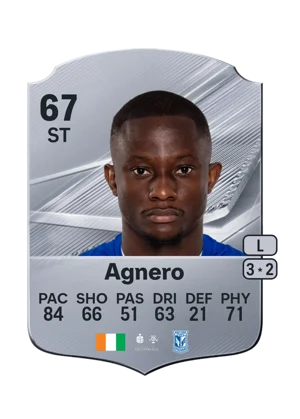 Agnero - 67 - Rare EA FC 27 card