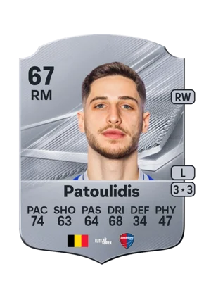 Patoulidis - 67 - Rare EA FC 27 card