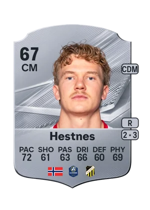 Hestnes - 67 - Rare EA FC 27 card