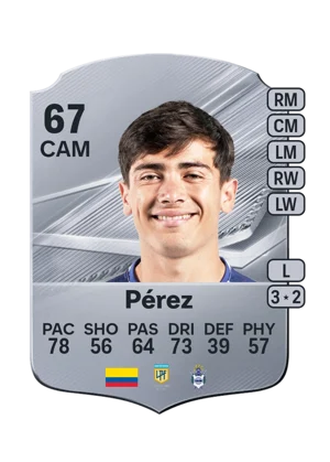 Pérez - 67 - Rare EA FC 27 card