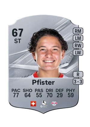Pfister - 67 - Rare EA FC 27 card