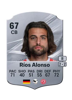 Ríos Alonso - 67 - Rare EA FC 27 card