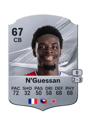 N'Guessan - 67 - Rare EA FC 27 card