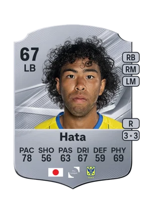 Hata - 67 - Rare EA FC 27 card
