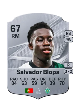 Salvador Blopa - 67 - Rare EA FC 27 card