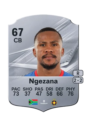 Ngezana - 67 - Rare EA FC 27 card