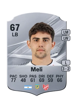 Meli - 67 - Rare EA FC 27 card