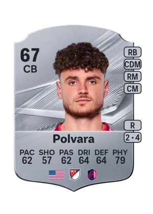 Polvara - 67 - Rare EA FC 27 card