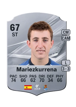 Mariezkurrena - 67 - Rare EA FC 27 card
