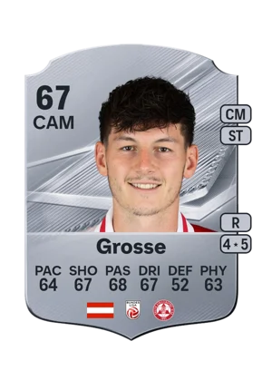Grosse - 67 - Rare EA FC 27 card