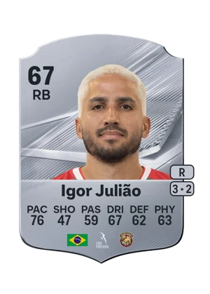 Igor Julião - 67 - Rare EA FC 27 card