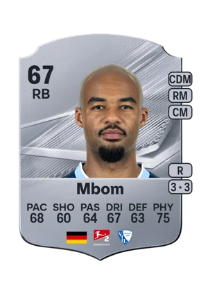 Mbom - 67 - Rare EA FC 27 card