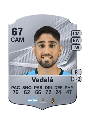 Vadalá - 67 - Rare EA FC 27 card