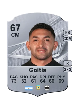 Goitia - 67 - Rare EA FC 27 card