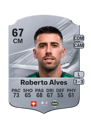 Roberto Alves - 67 - Rare EA FC 27 card
