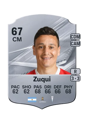 Zuqui - 67 - Rare EA FC 27 card