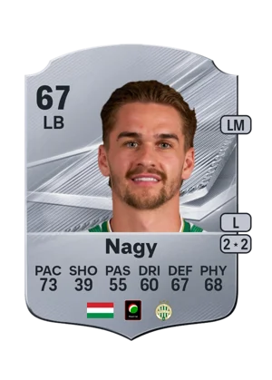 Nagy - 67 - Rare EA FC 27 card