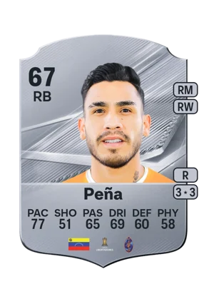 Peña - 67 - Rare EA FC 27 card