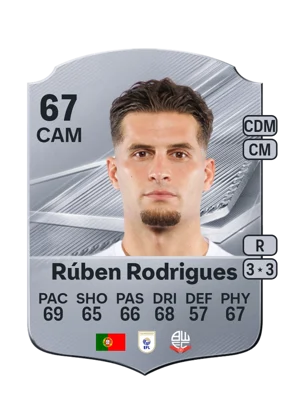 Rúben Rodrigues - 67 - Rare EA FC 27 card