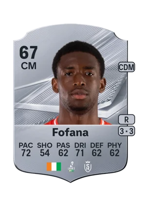 Fofana - 67 - Rare EA FC 27 card
